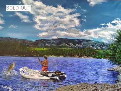 CATCHING A LAGREMOUTH BASS